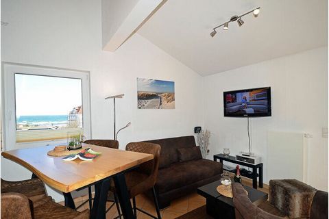 Pure beach holiday in the Bella Casa Juliusruh - only about 100 m to the Baltic Sea beach, modern holiday apartment with high-quality furnishings and south-facing balcony, Wi-Fi, pets welcome