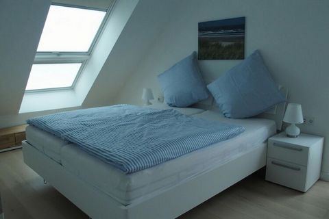 Comfortabel vakantieappartement op Juist met een prachtig uitzicht over de Waddenzee. Het ruime maisonnette-appartement is ideaal voor maximaal 6 personen.