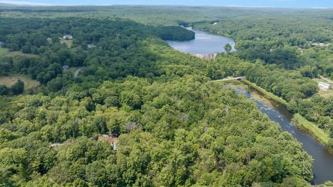 Beautiful flat waterfront acreage - never developed, with magnificent reservoir views. Access to property provided by right of way from 469 North Wilton Road, access road is unpaved but roughed in and visible.