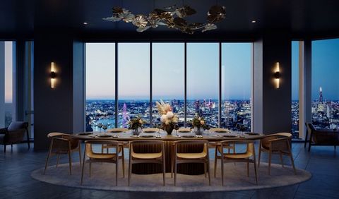 Set in the heart of London's thriving Nine Elms district, this exclusive riverside development offers a sophisticated blend of luxury, convenience, and investment potential. With breathtaking panoramic views of the Thames and the iconic London skylin...