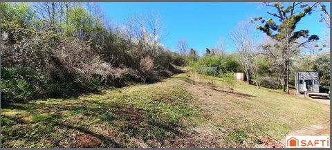 Terrain en partie constructible et tiny house