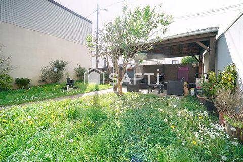 Maison familiale au calme avec jardin, cour, garage et 2 accès – Proche métro La Dhuys (Ligne 11)