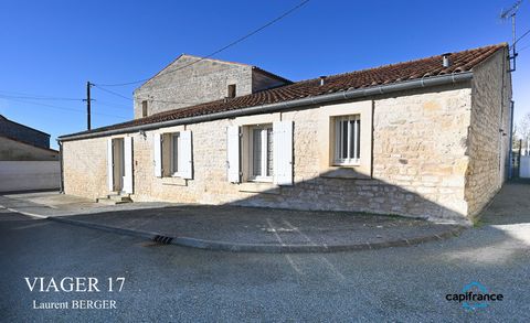 Dpt Charente Maritime (17), viager à vendre LE THOU maison P5