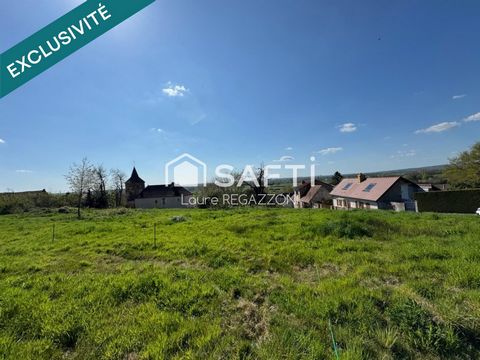 Terrain constructible à St Agnan avec vue panoramique