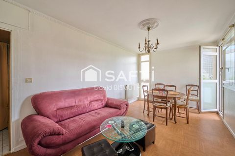 Appartement 3 pièces 2 chambres de 54 m2 avec Balcon et Cave 3 -ème étage situé à Gennevilliers