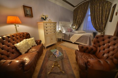 This unique, luxurious apartment is located on the ground floor in the historic centre of Prague on the banks of the Moldau river. There are 2 bedrooms here to accommodate 4 people, making it suitable for a family. The property is well-furnished and ...