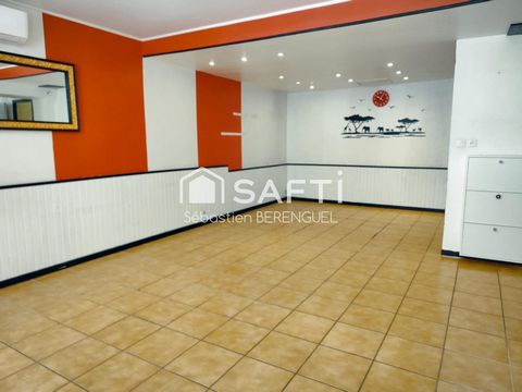 Appartement rez-de-chaussée cœur de ville florensac 65m²