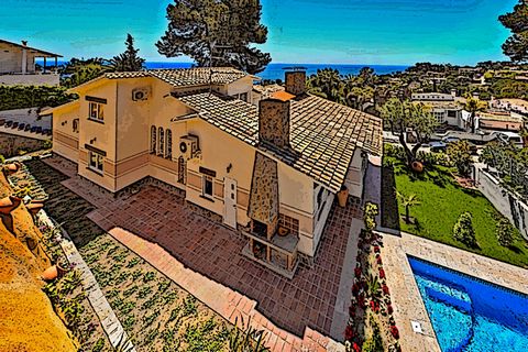 Cozy mansion by the sea in Blanes on the Costa Brava, Spain. This charming house is located in the elite urbanization Cala Sant Francesc, next to the bay of the same name on the Mediterranean coast in Spain. The mansion and grounds were reconstructed...