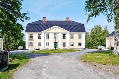 Outside the lake a few miles from Härnösand lies this mansion gem, a 150 square meter apartment with a lake view by Lake Mörtsjön. Scenic surroundings with swimming area, bathing jetty and beach. Large common plot for hanging out and playing, fantast...