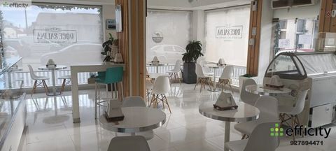 Pastry working with movement located in Rio Maior, close to the park, finance, town hall, commerce and the square where you can always buy fresh food. It serves quick meals, bread, fresh pastries, ice cream, among others. All equipped with kitchen an...