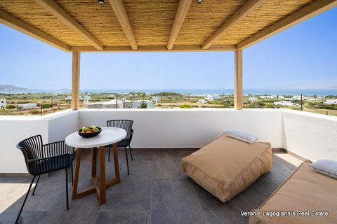 Agia Anna Naxos, a newly built villa of 180 m2, with view of the sunset, the sea and Paros, is available for sale. The villa is built on a plot of 360 m2. The property has a southwest orientation. This is very important since most days of the summer ...
