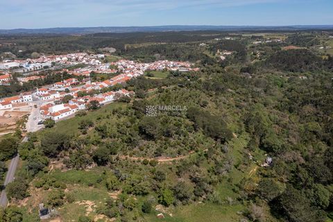 Located in Odemira. Beautiful 6.6ha of land with a small 31m2 semi restored ruin with fabulous views, walking distance to the town of Sao Teotonio yet a truly tranquil location. The land is covered with pine and cork oak trees and has a plentiful sup...