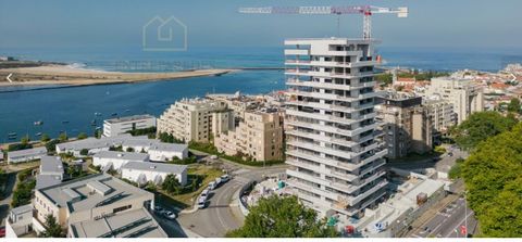 Luxury 2 bedroom flat - Torre de Miramar - Foz do Douro, for sale in Porto. A minimalist tower where the view is extended to the maximum. The Miramar Tower is a project designed by OODA. A building of modern and bold architecture was designed, with a...
