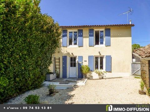 Mandate N°FRP160402 : House approximately 73 m2 including 4 room(s) - 2 bed-rooms - Garden : 1587 m2. - Equipement annex : Garden, Cour *, parking, double vitrage, - chauffage : electrique - EXCELLENT CONDITION - Class Energy E : 329 kWh.m2.year - Mo...