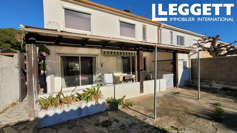 A26415AHA66 - HUGE POTENTIAL for this semi-detached property located on a residential no through road in CANET EN ROUSSILLON VILLAGE Just a 5 min drive or quick cycle ride from the beach at CANET EN ROUSSILLON PLAGE. Shorter distance to the port and ...