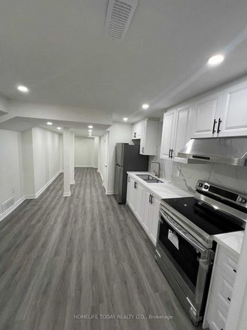 Brand New Basement, All New Appliances, Close to Park and Public Transport