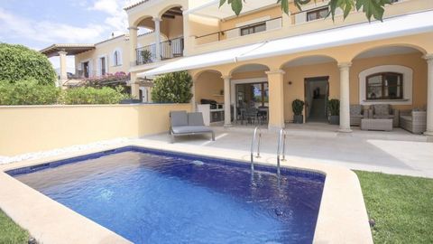 Mallorca property: This well-kept terraced house is located in a residential complex in the 1st sea line of Nova Santa Ponsa, in the south-west of Mallorca. This charming Mallorca property offers a plot of approx. 500 m2, a constructed area of approx...