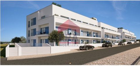 3-bedroom apartment under construction in São Martinho do Porto - Alcobaça. On the 2nd floor level. With good interior areas, balcony, terrace and basement with parking and storage room. Excellent location, just 600 meters from the bay of São Martinh...