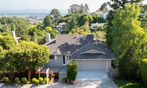 PRICE REDUCED! LOWEST PRICE PER SQ FT IN BURLINGAME. Some bonus rooms and workshop may not be included in sq fig. Nestled within the prestigious enclave of Burlingame Hills & with breathtaking Bay View, this creekside property awaits its new owner, m...