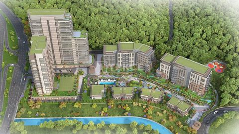 Amplias propiedades cerca del bosque de Belgrado en Sarıyer. Construido sobre un terreno de 23.500 m² el proyecto cuenta con un 54% de áreas verdes. El proyecto en Estambul, Sarıyer, también incluye dos hoteles de lujo. IST-01021 Features: - Air Cond...