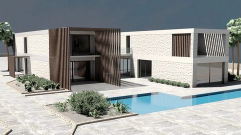 New built twin villas in Rethymnon - Crete key ready delivered in March 2025. The villas stand on a plot of 2000sqm and the total building structure of the two villas is 270sqm. Each vill has two levels, and divides as follows : Ground floor has a co...