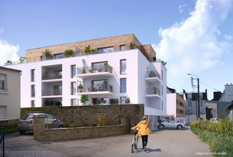 Dpt Finistère (29), à vendre CROZON appartement type 3 de 58,04 m2 habitables