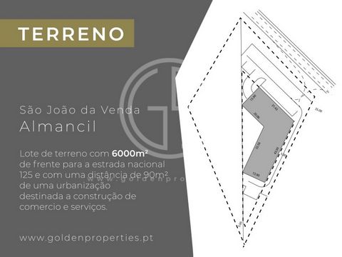 Plot of 6,000m2, with frontage to the N125 and aprox 90 m2 from an urbanization of commerce and offices. Do not hesitate to contact us! Since 2009 in the Real Estate market, Golden Properties has a portfolio with more than 1.900 properties mainly in ...