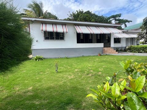 Bungalow in cool, cool Mandeville. Spacious front lawn. Fruited backyard on 1/3 acre. Three bedrooms housed alongside living room with wooden ceiling charm, dining room with view of the lawn, kitchen which opens up to backyard laced with fruit trees ...