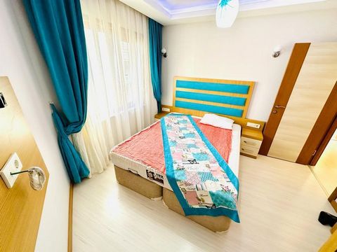 Apartamentos amueblados de un dormitorio en venta en Turquía, Antalya Tamaño: 68m2 brutos, 65 m2 netos. Piso : 5/8 Antigüedad del edificio : 5-10 años   CARACTERÍSTICAS DEL SITIO: Piscina al aire libre Seguridad Aparcamiento Ascensor Generador Zona d...