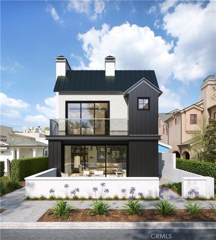 Nestled off a desirable block of Acacia in the prestigious Corona Del Mar Village, this brand-new rear unit exudes contemporary elegance and exceptional craftsmanship. Designed by the renowned DeCarrier Design and built by the esteemed Montesantos Bu...