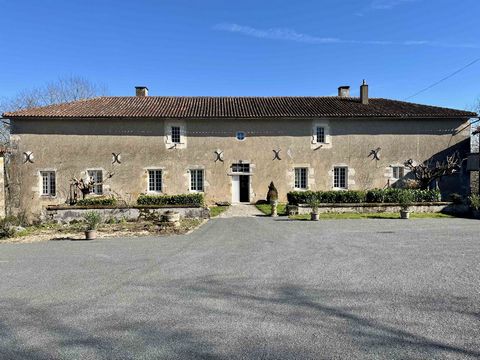 I'm Andy Portsmouth, the local agent for this fabulous domaine of 11 hectares of pasture (8ha) and woodland (3ha) almost encircled by a river and two streams. The property has been in the current family since 1450. You approach up a 200m private grav...