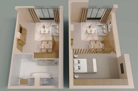 Nous vous proposons cet appartement moderne de 60 m² au cœur du Marais, alliant élégance et tons chaleureux. Profitez d'un espace chaleureux et entièrement équipé, à proximité des monuments parisiens. L'emplacement de l'appartement vous permettra de ...
