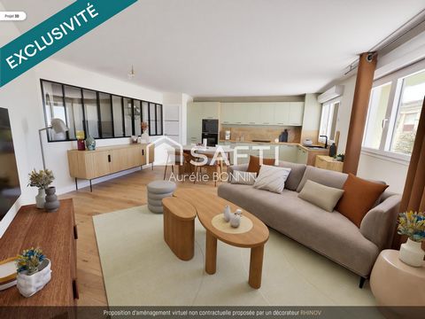 Talence - Bel appartement de 60m² proche de Forum vendu avec un parking en sous sol