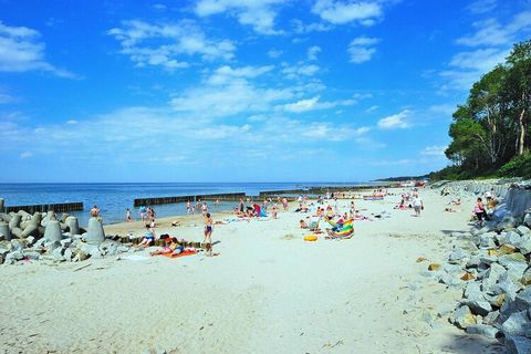Family holiday resort with full infrastructure ensuring a successful holiday. The facility is located in a quiet area, 10 minutes walk to the sea. The resort center is within a few steps. The resort has a new attraction - a swimming pool with heated ...