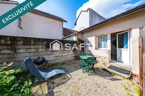 DIJON Drapeau - Appartement en duplex de 22 m2 au rez-de-chaussée, avec son jardin/terrasse