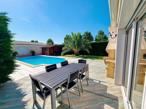 MAISON 141M2 - 3 GARAGES - TERRAIN 580M2 - PISCINE ET SPA