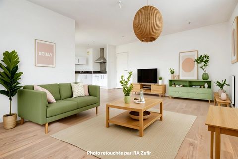 Appartement 3 pièces de 64 m² avec balcon et parking