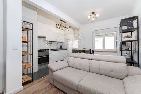 Apartamento t1 totalmente remodelado e com muita luminosidade no 2º andar de um prédio sem elevador. Este apartamento tem a cozinha equipada (excepto máquina da loiça), vidros duplos com janelas oscilo batentes, casa de banho com base de duche e port...