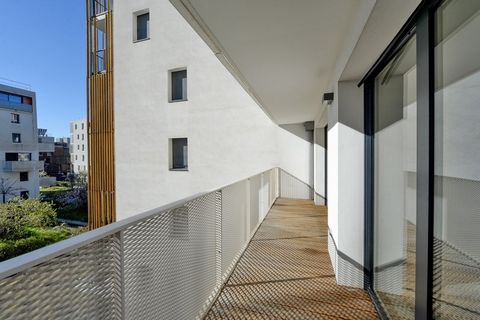 Borderouge : T3 traversant avec 2 balcons