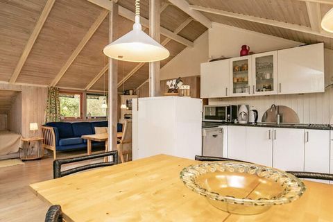 Holiday cottage located on a natural plot with a sandpit and near Ristinge Strand which is perfect with its wide, sandy beach. Both open and covered terrace where you can enjoy the sun and the warm summer evenings.