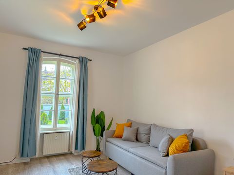 Welcome to a historic, newly renovated, modern and comfortable pearl in Nuremberg-Schwabach, offering everything for a perfect short or long-term stayfor up to 5 people: * 2 comfortable box-spring beds (180x200cm & 100x200cm) in 2 separate bedrooms &...