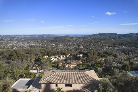 Discover this sumptuous recently built villa, offering around 285m2 of living space with the option of customising certain aspects to suit your preferences. The peaceful property enjoys breathtaking panoramic views of the Esterel hills and the sea. T...