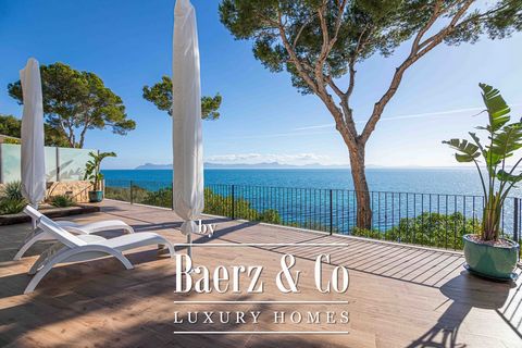 Exceptional south facing, sea front villa in the up-market area of Alcanada in the North of Mallorca. The property has been fully refurbished in 2016/2017 and again in 2023 and has kept its Mediterranean charm and character. Incredible sea views from...