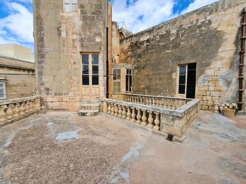Embrace the grandeur of history in this expansive XV Century Palazzo at the heart of the coveted village Zebbug. Nestled on a 25 sqm plot this stunning corner property features a central courtyard cellar shelter and a magnificent staircase showcasing...