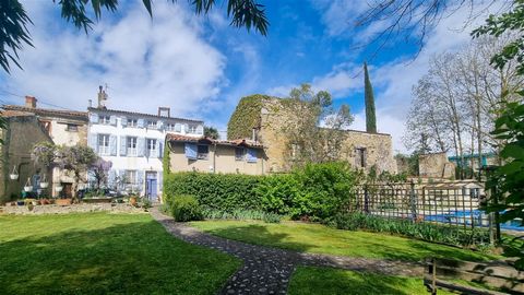 If you're in search of a characterful French home brimming with original features and income potential, this property fits the bill perfectly. Nestled in the heart of a picturesque village boasting regular market, café, and restaurant, and just 15 mi...
