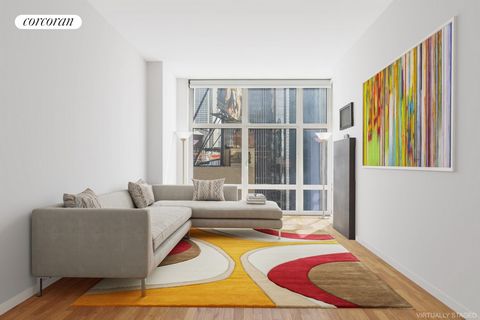 Introducing the perfect pied-a-terre or apartment for theatre lovers and investors. Located in the heart of New York City at the stylish 1600 Broadway on the Square Condo. This superb high floor one bedroom and windowed home office boasts 900 square ...