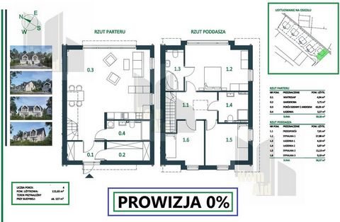 GRAB A MEGA DEAL!! JUST 500 M FROM THE BORDER OF KRAKOW!! AND AS MANY AS 3 PARKING SPACES FOR FREE!! SEMI-DETACHED APARTMENT 116 m2 WITH AREA USE. 137 m2 in the developer's standard in a QUIET AND GREEN AREA!! THE COMMISSION IS 0%!! **** GREAT OFFER ...