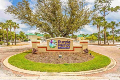DESIRABLE VACATION COMPLEX... PERDIDO KEYS Purple Parrot Resort, Island Lifestyle & Island fun! Totally remodeled ready to move-in unit. This investment property, vacation unit, short or long term rentals welcome, previously on the rental program wit...
