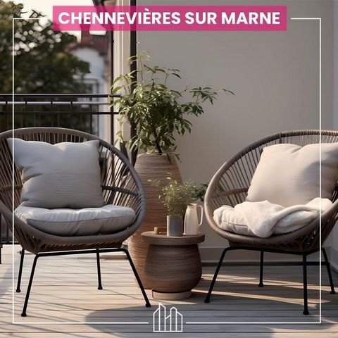 Nouveau lotissement Appartements à vendre 11 unités 41 à 69 m² Description Découvrez un cadre de vie enchanteur, idéalement situé à Chennevières-sur-Marne, où confort et tranquillité se rencontrent. Cette résidence contemporaine propose des apparteme...