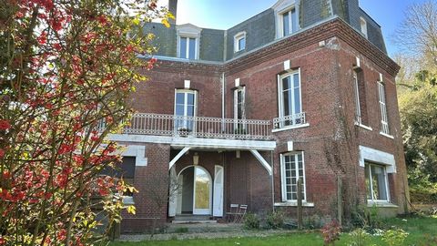 LE TREPORT (76) Villa bourgeoise normande UNIQUE ET RARE avec vue mer, 17 pièces
